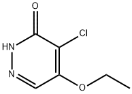 4-氯-5-乙氧基哒嗪-3(2H)-酮 结构式