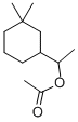 α-3,3-三甲基-环己烷甲醇乙酸酯 结构式