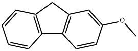2-Methoxy-9H-fluorene 结构式