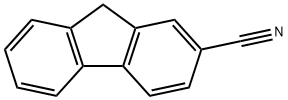 9H-芴-2-甲腈 结构式