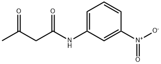 乙酰乙酰间硝基苯胺 结构式