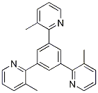 2,2',2''-(1,3,5-benzenetriyl)tris[3-methylpyridine] 结构式