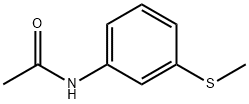 3-乙酰氨基茴香硫醚 结构式