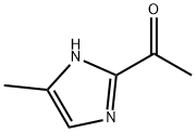 2-乙酰基-5-甲基咪唑 结构式