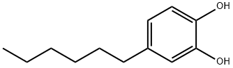 1,2-Benzenediol, 4-hexyl- 结构式