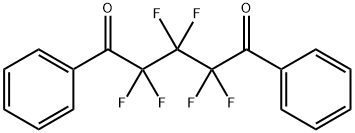 2,2,3,3,4,4-Hexafluoro-1,5-diphenyl-1,5-pentanedione 结构式