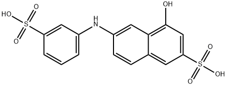N-间磺酸苯基-gamma-酸 结构式
