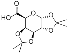 1,2:3,4--二-O-异丙叉-ALPHA-D-半乳糖-6-羧酸 结构式
