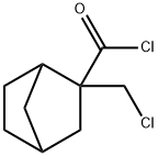 2-Norbornanecarbonyl chloride, 2-(chloromethyl)- (8CI) 结构式