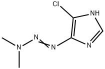 1H-Imidazole,  4-chloro-5-(3,3-dimethyl-1-triazenyl)-  (9CI) 结构式
