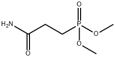 3-二甲氧基磷酰丙酰胺 结构式