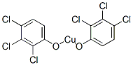 Bis(trichlorophenoxy)copper 结构式