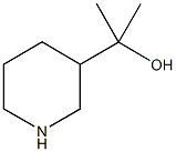 2-哌啶-3-基丙-2-醇 结构式