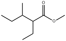 Methyl 2-ethyl-3-Methylpentanoate 结构式