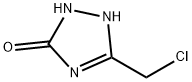 5 -氯甲基-2,4 -二氢[ 1,2,4 ]三唑-3 -酮 结构式