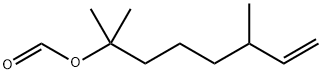 2,6-二甲基-7-辛烯-2-醇甲酸酯 结构式