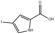 4-碘吡咯-2-甲酸 结构式