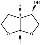 (3S,3AS,6AR)-3-HYDROXYHEXAHYDROFURO[2,3-B]FURAN 结构式