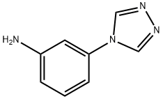 3-(4H-1,2,4-三唑-4-基)苯胺 结构式