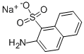 2-氨基-1-萘磺酸钠 结构式