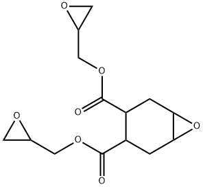4,5-环氧四氢邻苯二甲酸二缩水甘油酯 结构式