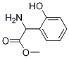 Benzeneacetic acid, a-aMino-2-hydroxy-, Methyl ester 结构式