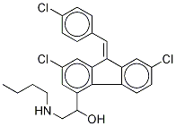 去丁基本芴醇 结构式