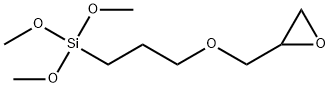 3-(2,3-环氧丙氧)丙基三甲氧基硅烷 结构式