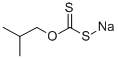 异丁基黄原酸钠 结构式
