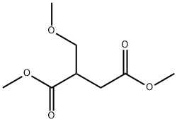 dimethyl (methoxymethyl)succinate  结构式