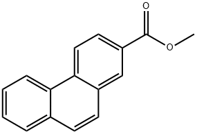 2-菲甲酸甲酯 结构式