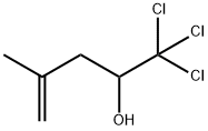 1,1,1-trichloro-4-methylpent-4-en-2-ol  结构式