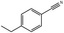 4-乙基苯甲腈 结构式