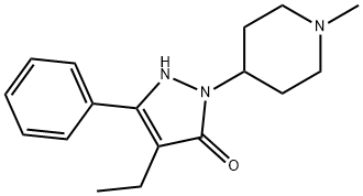 哌立酮 结构式