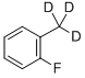 2-FLUOROTOLUENE-ALPHA,ALPHA,ALPHA-D3 结构式