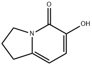 6-HYDROXY-2,3-DIHYDRO-1H-INDOLIZIN-5-ONE 结构式