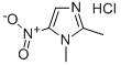 1,2-dimethyl-5-nitro-1H-imidazole monohydrochloride