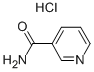 NICOTINAMIDE HYDROCHLORIDE 结构式