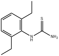 1-(2,6-二乙苯基)-硫脲 结构式