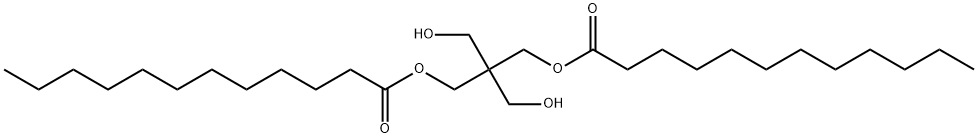 2,2-bis(hydroxymethyl)propane-1,3-diyl dilaurate 结构式