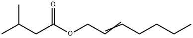 HEPT-2-EN-1-YLISOVALERATE 结构式