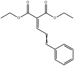 diethyl cinnamylidenemalonate  结构式