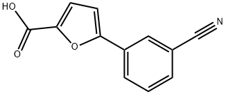 5-(3-Cyanophenyl)-furane-2-carboxylic acid 结构式