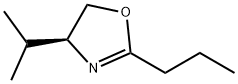 Oxazole, 4,5-dihydro-4-(1-methylethyl)-2-propyl-, (4S)- (9CI) 结构式