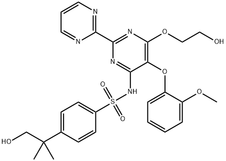 波生坦羟甲基杂质 结构式