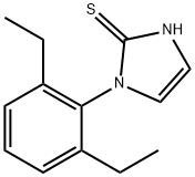 2H-Imidazole-2-thione,1-(2,6-diethylphenyl)-1,3-dihydro- 结构式