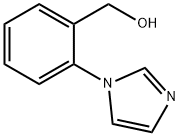 (2-咪唑-1-苯基)甲醇 结构式