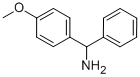 4-甲氧基-Α-苯基苯甲胺 结构式