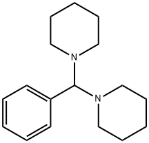 Bis(1-piperidinyl)phenylmethane 结构式