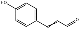 3-(4-羟基苯基)丙烯醛 结构式